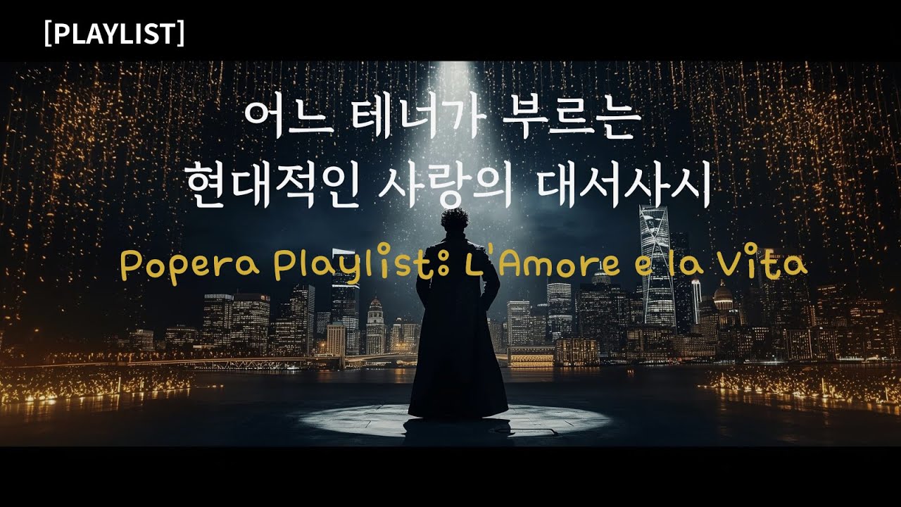 [Playlist] 내일부터 다시 시작할 당신에게, 영혼을 깨우는 현대판 팝페라 테너 10곡
