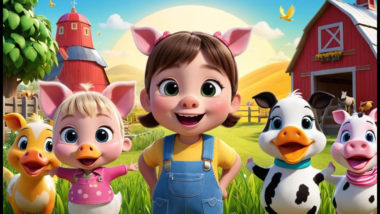 Old MacDonald&rsquo;s Farmyard Adventure | Classic Animal Song for Kids | Sing Along & Explore the