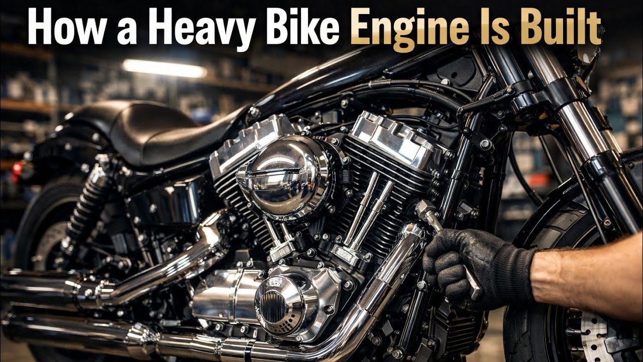 How Heavy Bike Engines Are Built | Step-by-Step Explained | MotorDNA