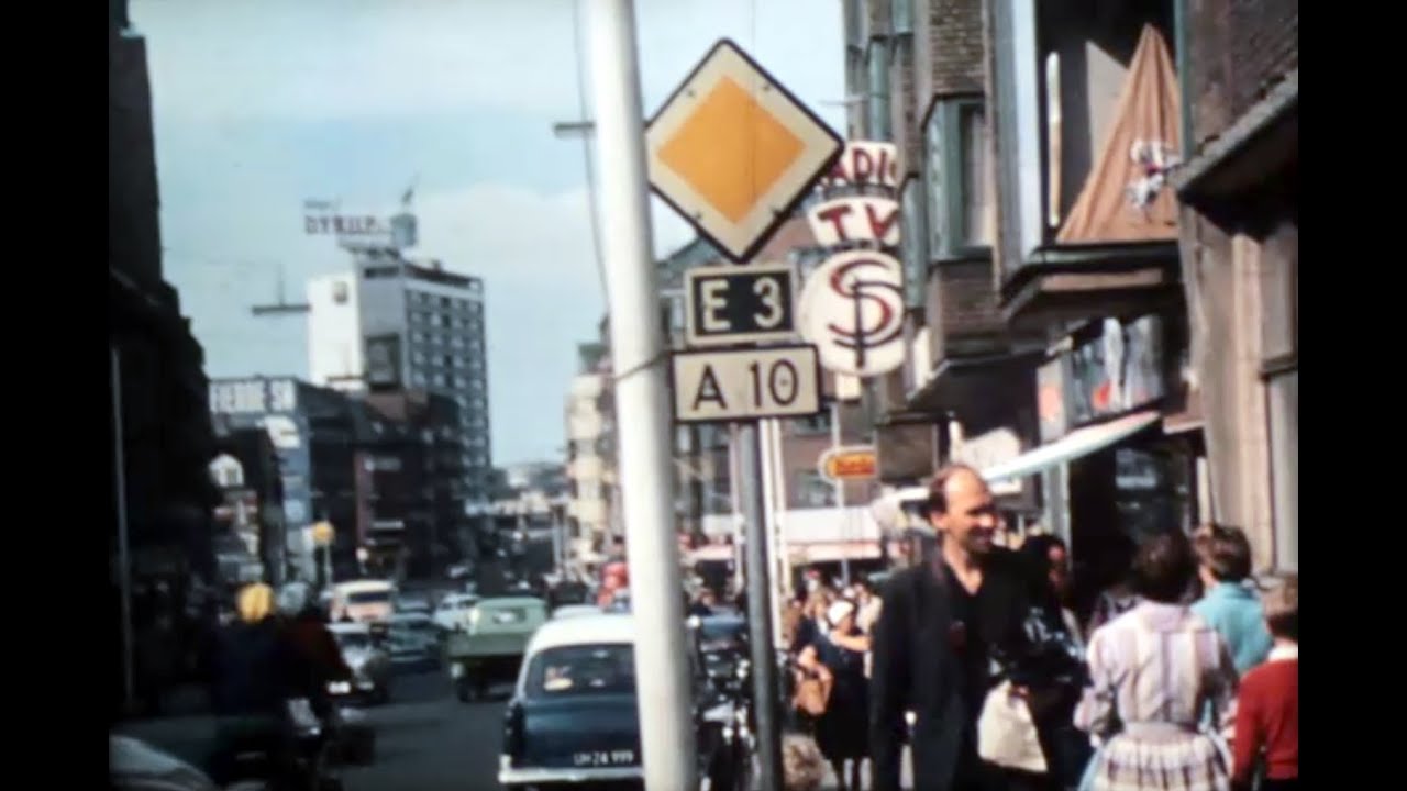 Jutland Denmark July, 1962, Aalborg, Sondeberg and Vejle, by Matthew Nathan Films, F669