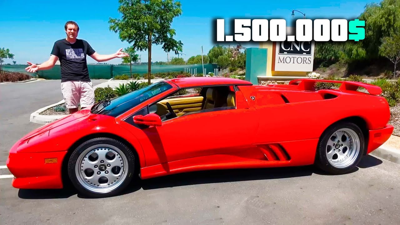 ✅POR ESTO el LAMBORGHINI DIABLO VT ROADSTER era una LOCURA en los 90 [ESPAÑOL]