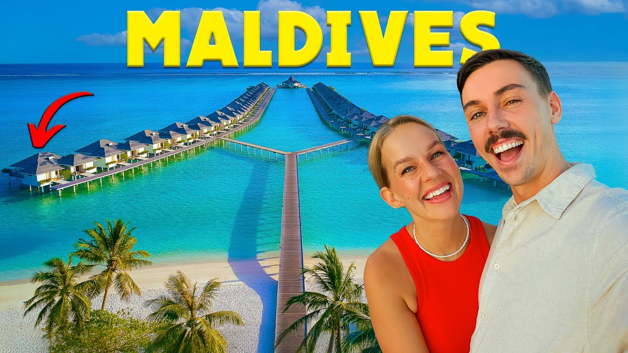 We Stayed in The Maldives NEWEST Slide Villa 🇲🇻 (Villa Park)