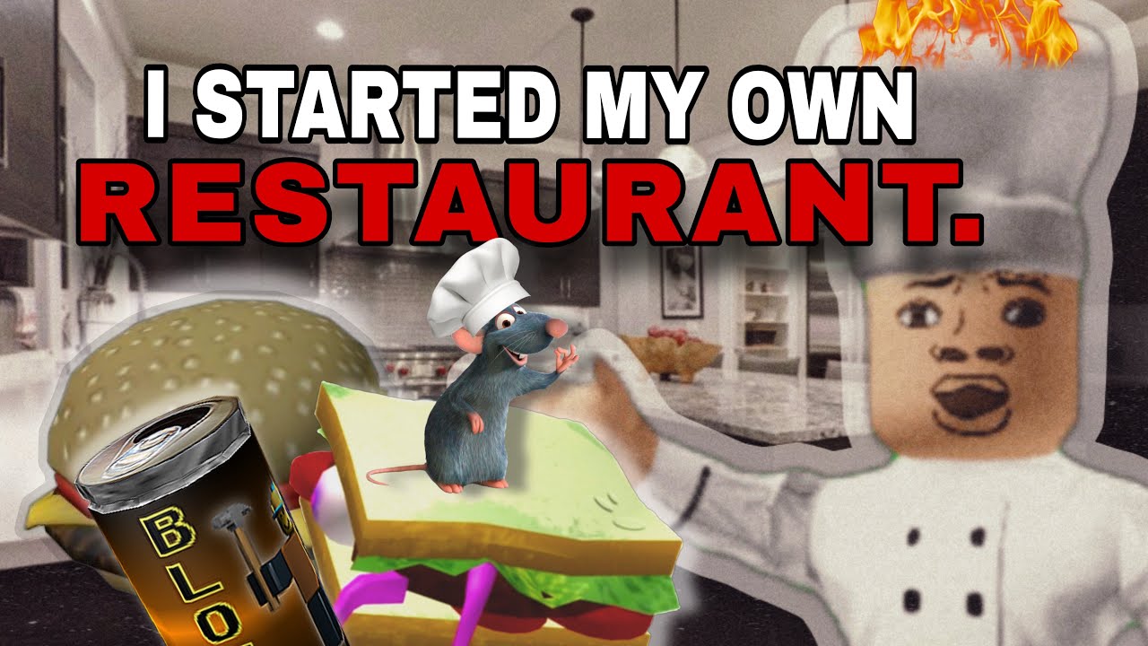 I started my OWN restaurant in Roblox!