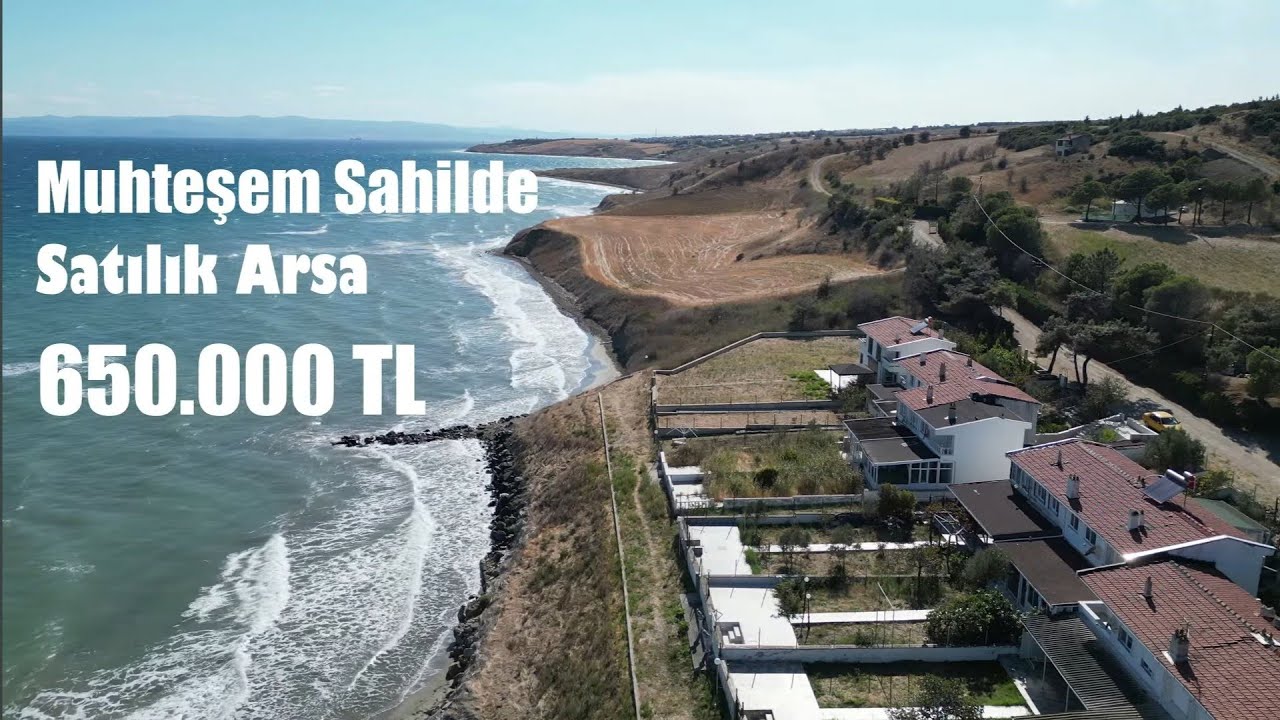 Sahilde Uygun Fiyata Yatırımlık Satılık Arsalar 190 m2 650.000 TL