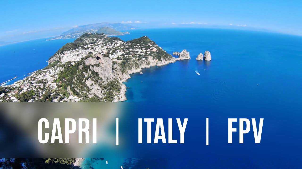 Capri - Italy - Drone FPV 4k