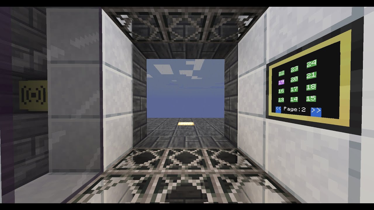 Minecraft Elevator 1.19 and above | CC Tweaked | Create Mod