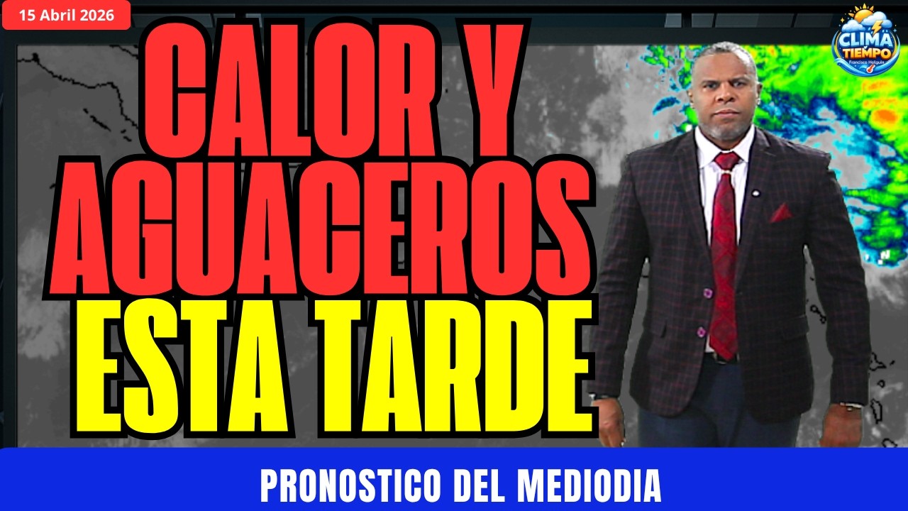 CLIMA: CALOR INTENSO Y LLUVIAS EN LA TARDE