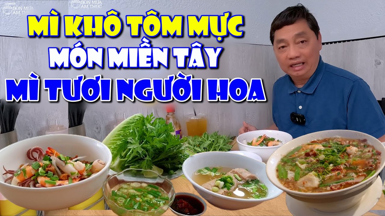 Hủ tiếu, Bánh bao nổi tiếng từ Sài Gòn qua Cali, Chăm chút món ăn tử sợi mì, Nước sốt đến sườn sụn