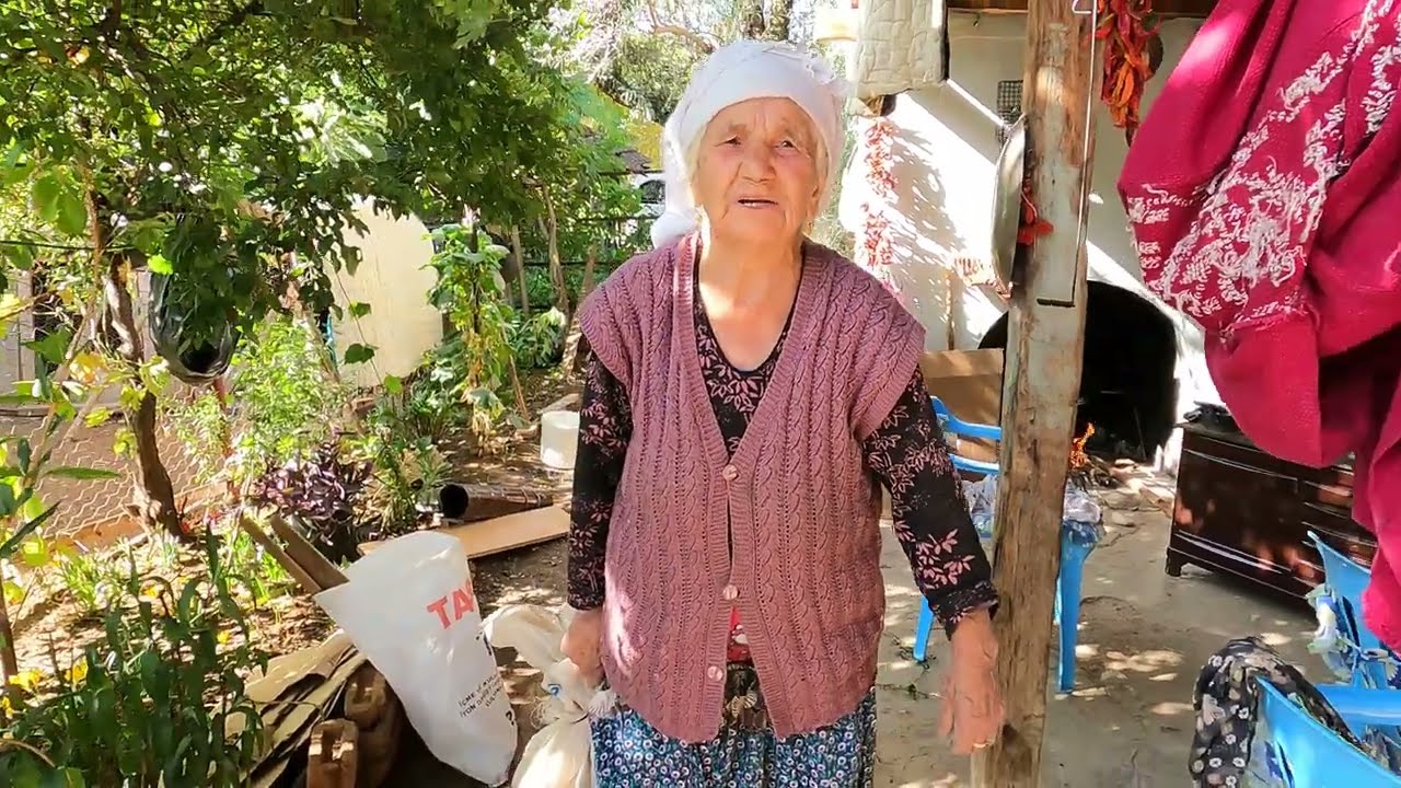 ДЕЛАЕМ ЗАТЯЖКУ НА ДЕРЕВЯННОМ КОРЕ В ДЕРЕВНЕ