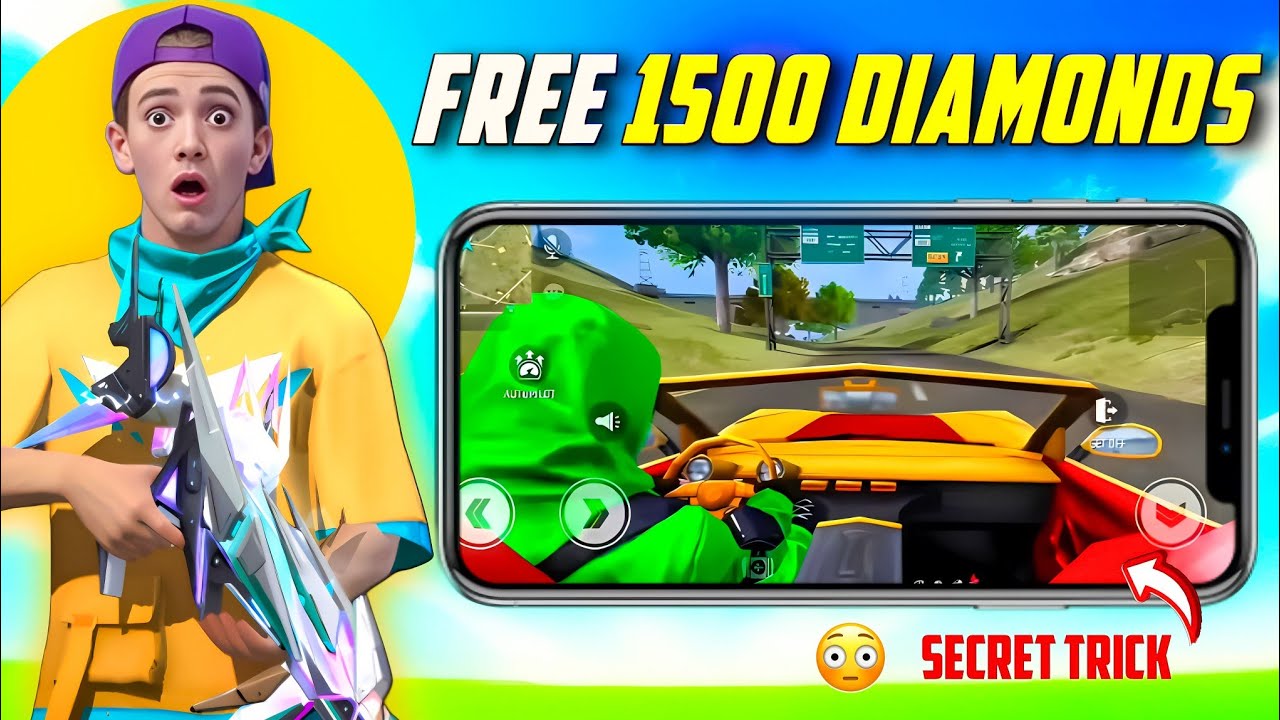 Claim FREE 1500 Diamonds ? 😲 Free Fire Secret Places For Rank Push 👽 Nalla Free Fire
