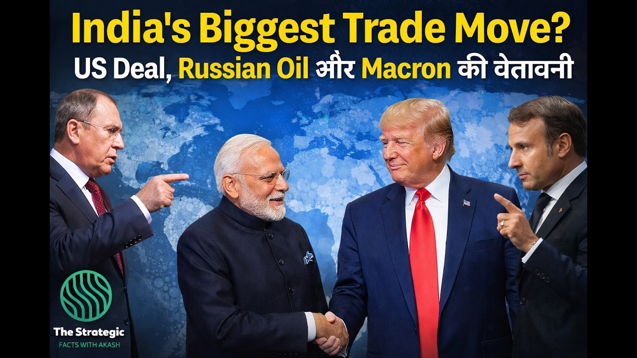 India’s Biggest Trade Move? US Deal, Russian Oil और Macron की चेतावनी