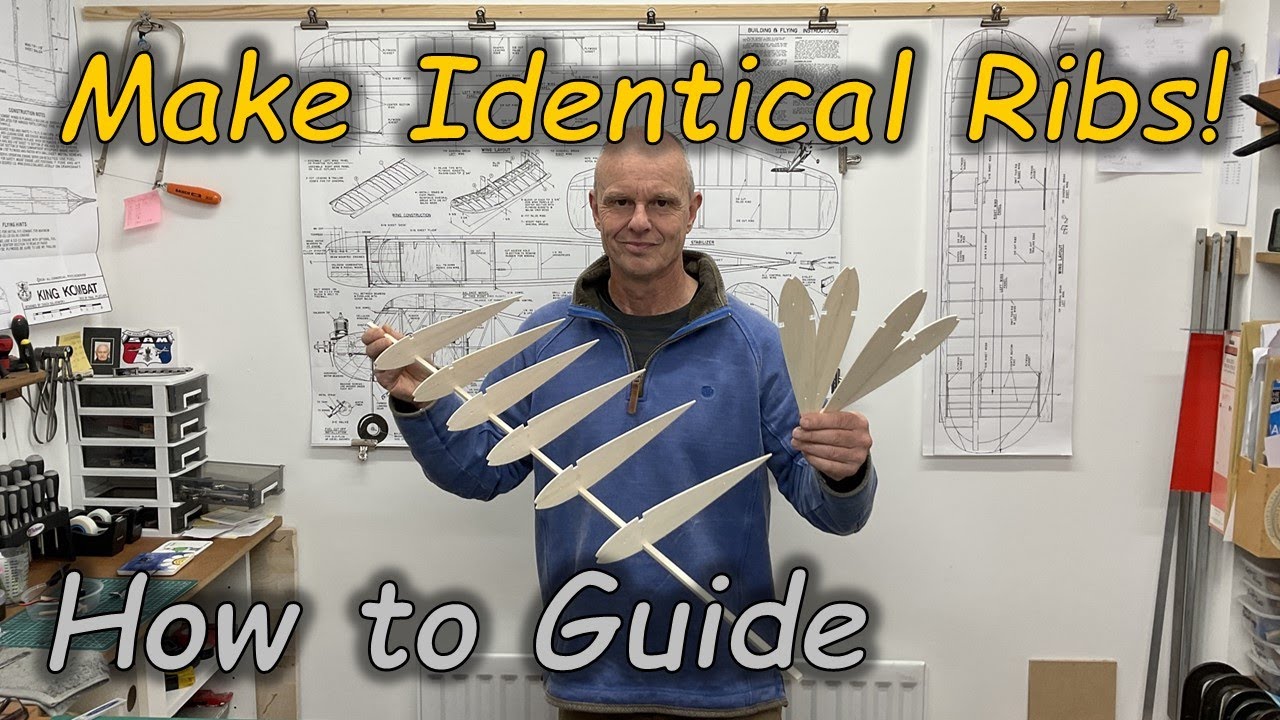 How to: Making Identical Ribs - Balsa Plane Building