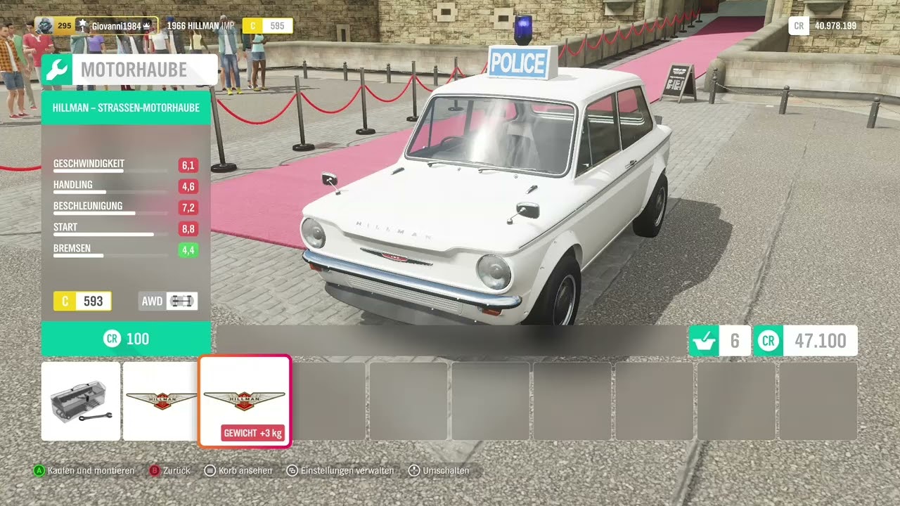 FORZA HORIZON  4 Tuning Hillman IMP 1966
