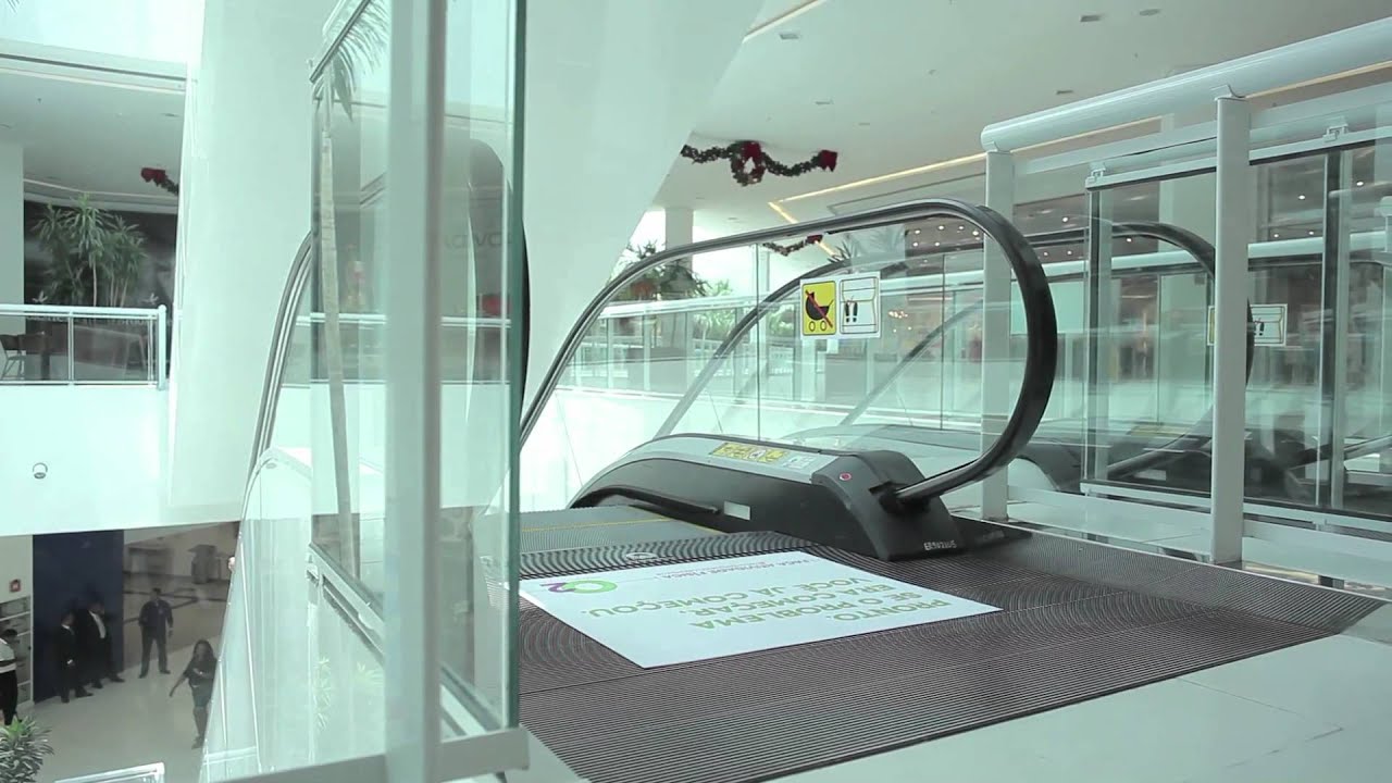 The stationary escalator