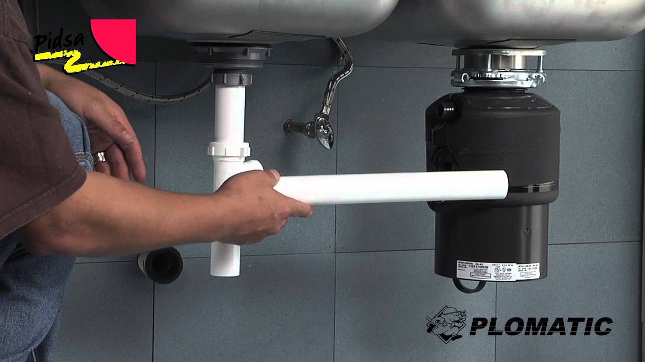 Cómo instalar el Kit Triturador para Fregadero