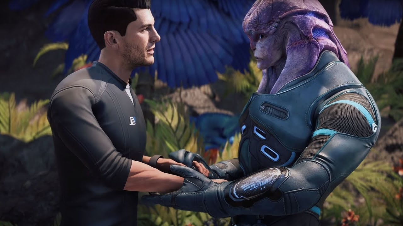 История Джаала и Райдера [Патч 1.08] | Mass Effect: Andromeda