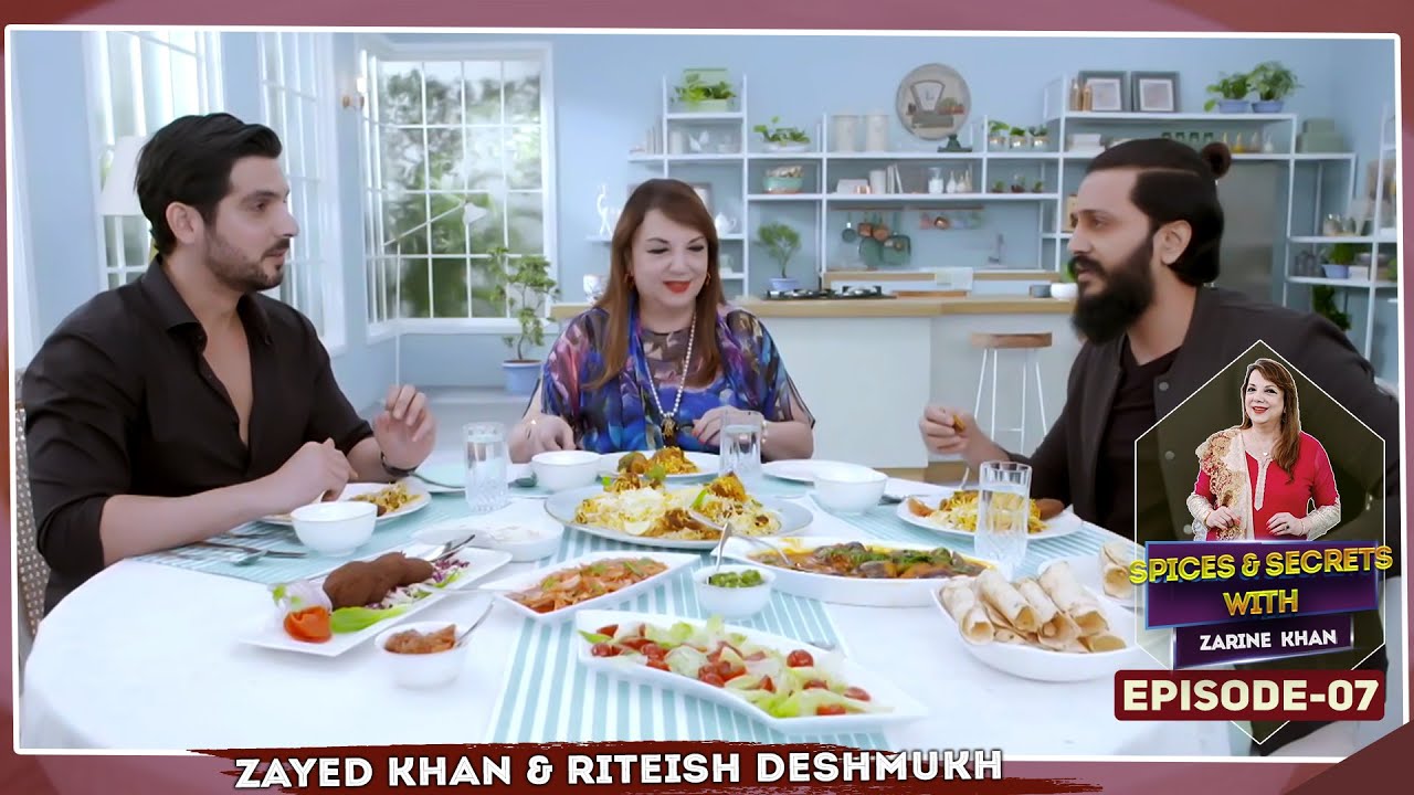 Chef Zarine Khan's Lunch & Fun with Zayed Khan & Riteish Deshmukh | Love Food