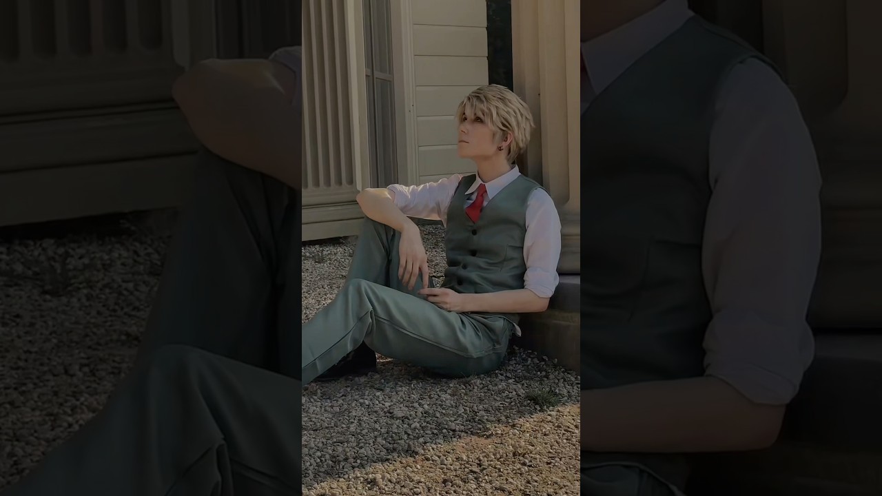 Just a few close-up shots of my Loid Forger Cosplay! #cosplay #spyxfamily #loidforger ￼