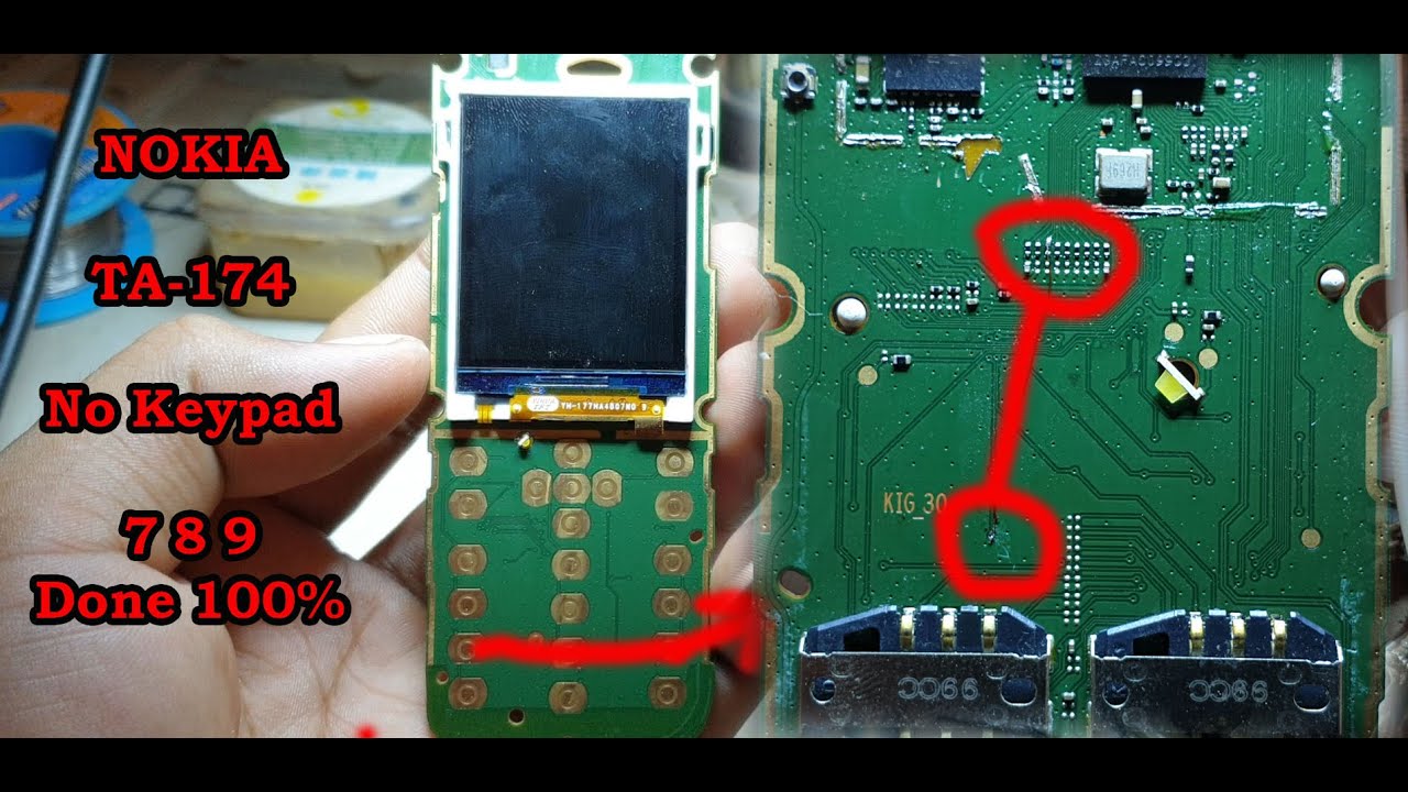 Nokia TA -1174 No Keypad 7 8 9 Done100%