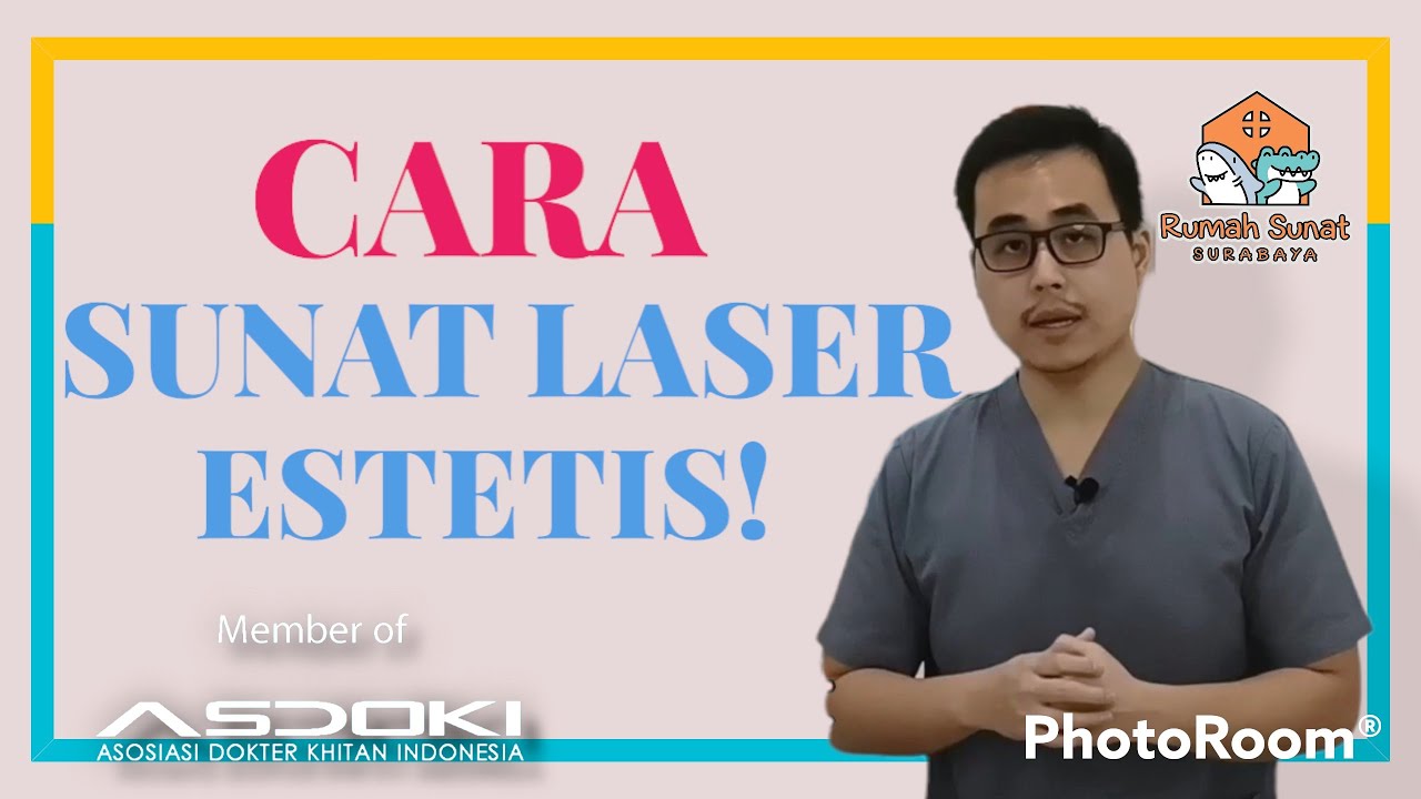 Teknik Jahitan Estetis Khitan Laser 