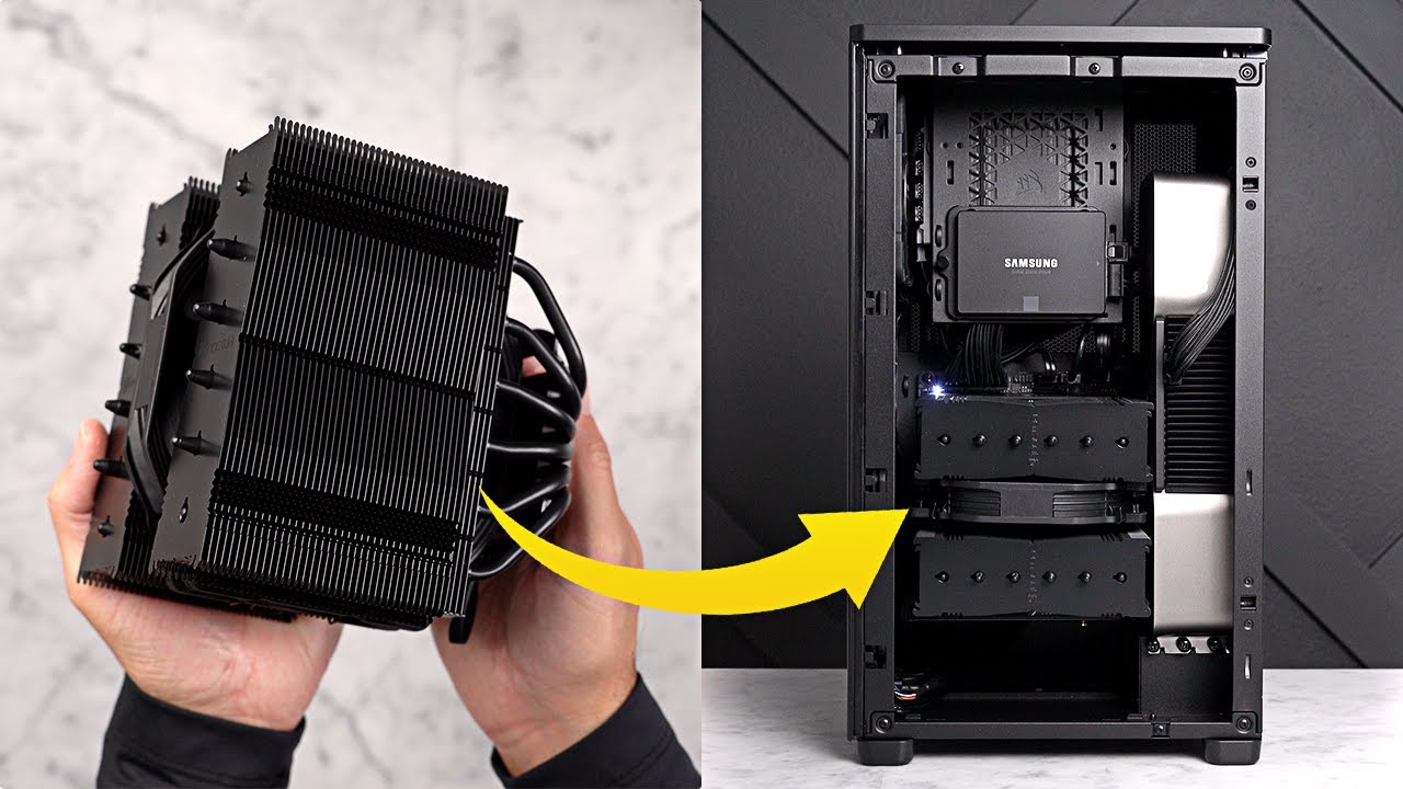 An ITX case that can fit MASSIVE coolers
