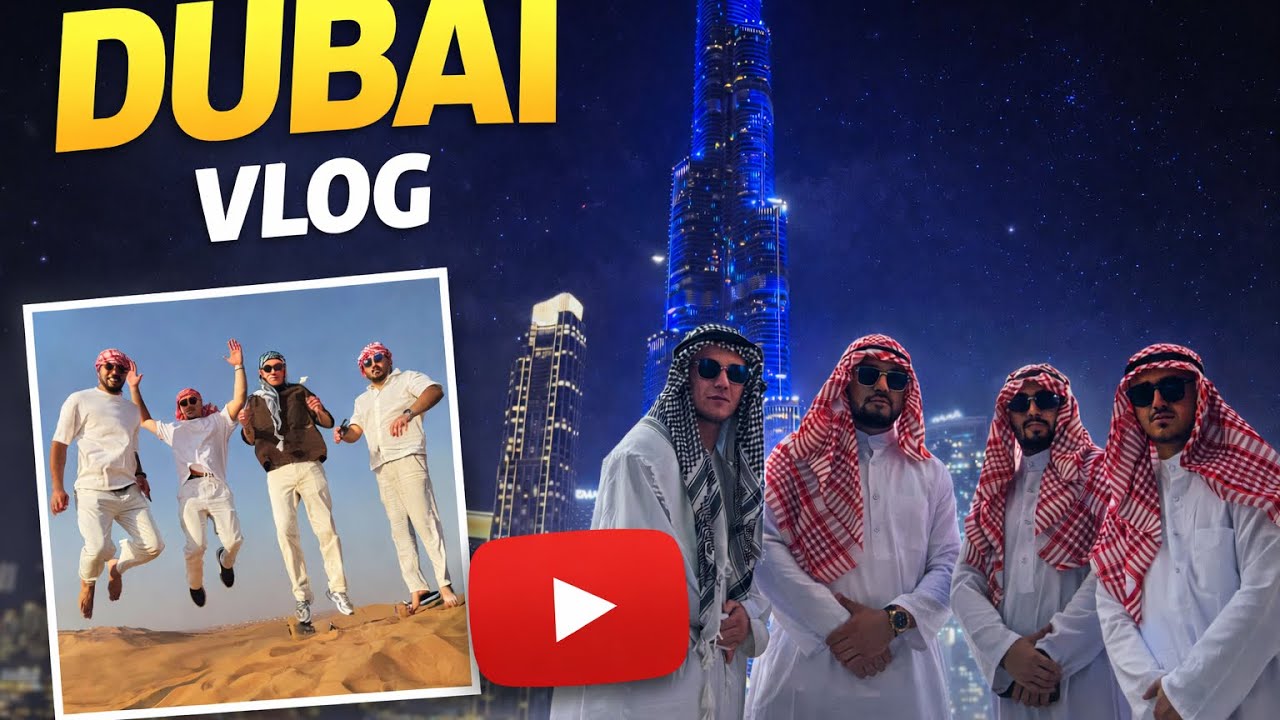 DUBAI VLOG 🇦🇪| Hem Tanıtım Hem gezi Dolu Dolu Dubaiiii turu 🤩