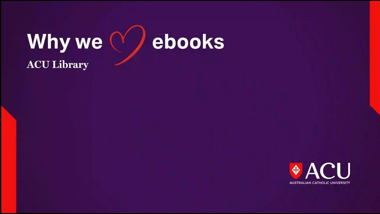 Why We Love Ebooks