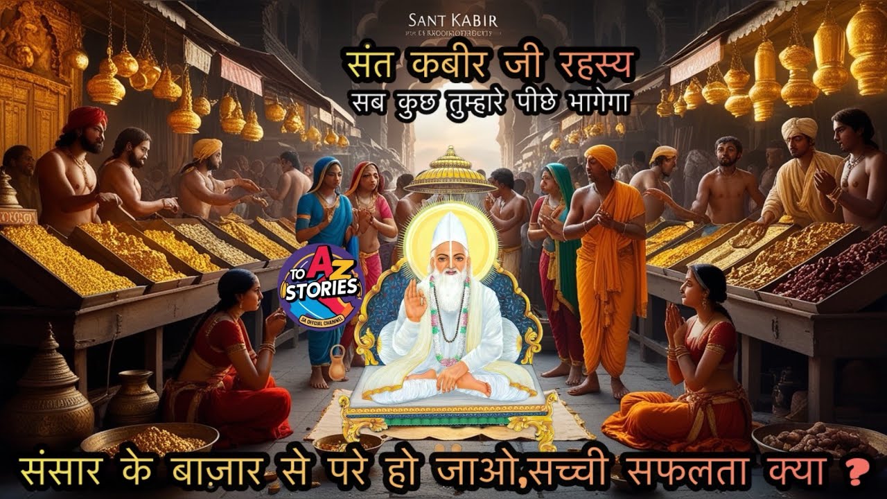संत कबीर जी रहस्य ,संसार का बाज़ार छोड़ो,सच्ची सफलता क्या ? KABIR’S SECRET #kabirji #kabir #ram #om 