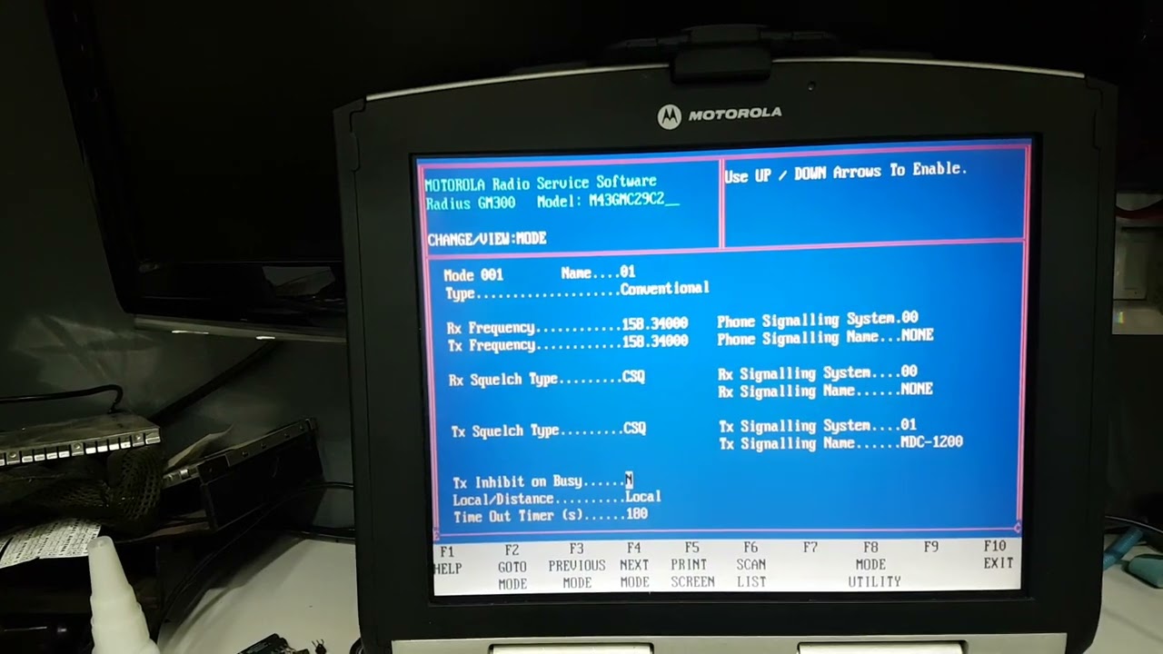 Programando radio GM300.
