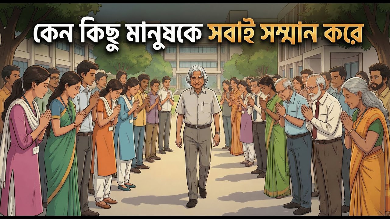 কেন কিছু মানুষকে সবাই সম্মান করে | The Psychology of People Whom Everyone Respects