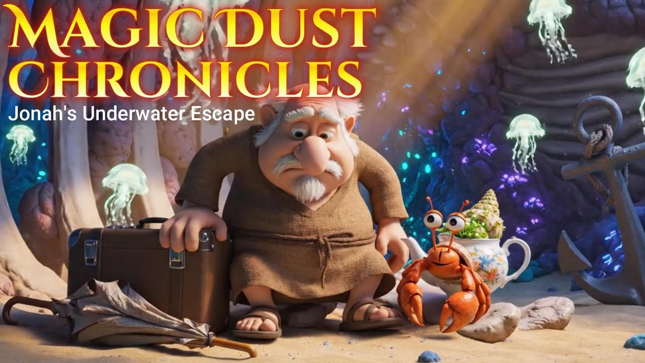 Jonah's Underwater Escape: The Story of Jonah and the Whale | 3D English Animation
