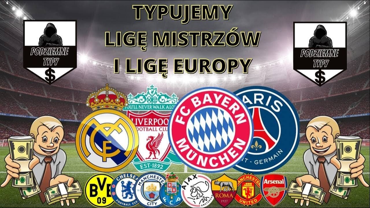 Weekendowy nokaut buka  - 120j zysku. Atakujemy wysokie kursy - typy na Ligę Mistrzów i Ligę Europy.