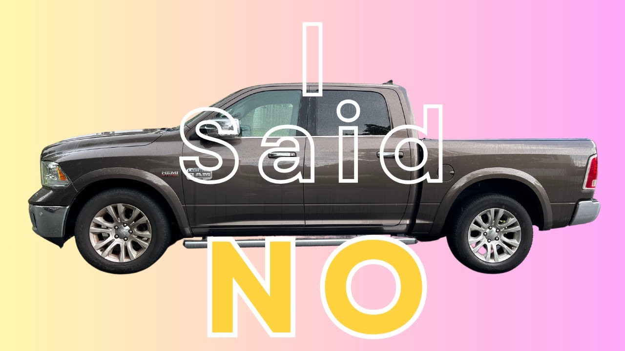 Why I Didnt Buy A Truck