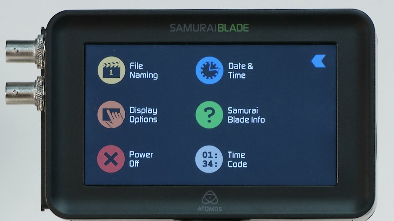Tutorial Monitor/Grabador Atomos Blade Ninja y Samurai