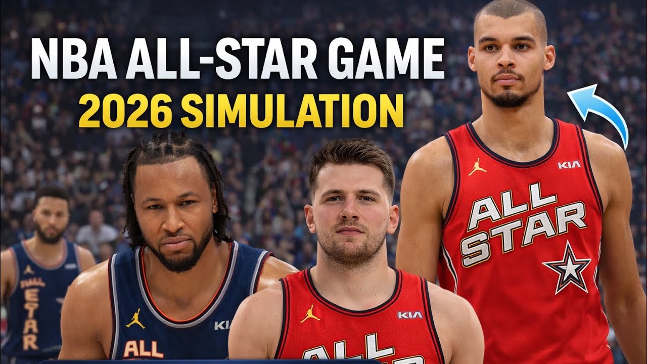 NBA All-Star Game 2026 Simulation | NBA 2K26 Modded Gameplay