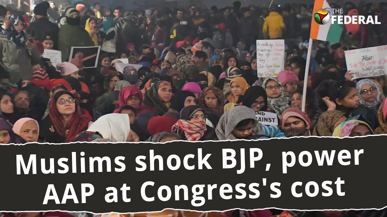 Muslims shock BJP, power AAP at Congress's cost