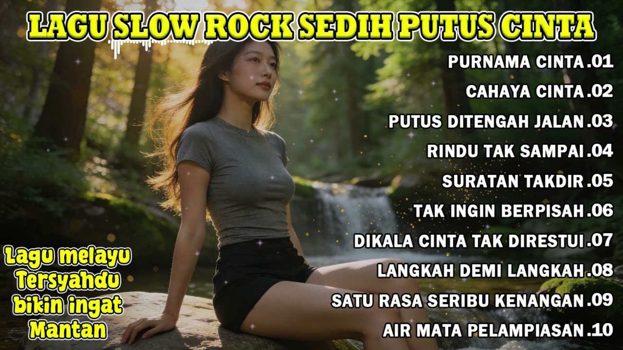 Slow Rock Melayu Full Album – Kumpulan Lagu Sedih & Galau Terpopuler | MELODI 2025
