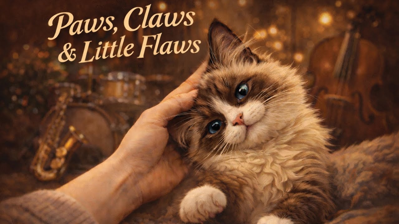 Paws, Claws & Little Flaws – Gentle Jazz Written for Little Cats and Quiet Hearts