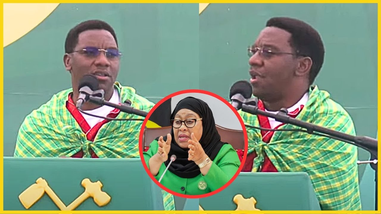 MAKONDA AJILIPUA MBELE YA RAIS SAMIA AIMBA WIMBO WA TENZI MBELE YAKE/ AMWAGA SERA ZAKE...