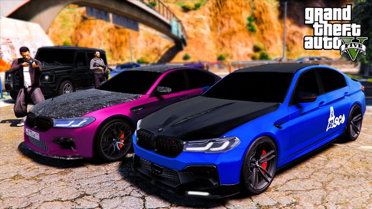 МЕНЯ И ШКОЛЬНИКОВ НАКРЫЛИ БАНДИТЫ НА ГЕЛИКЕ! ПОГОНЯ НА BMW M5 CS ОТ ГЕЛИКА! РЕАЛЬНАЯ ЖИЗНЬ ГТА 5