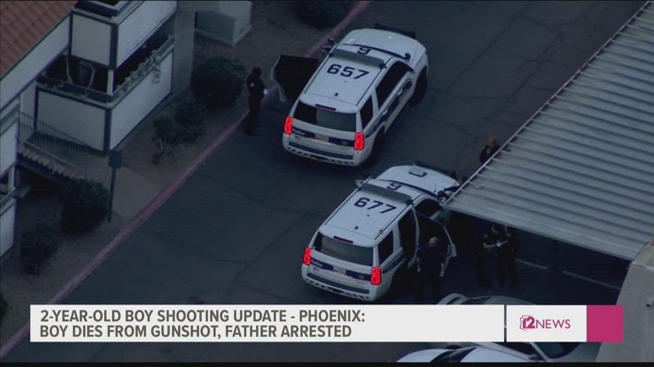 Father arrested after toddler dies following Phoenix shooting incident