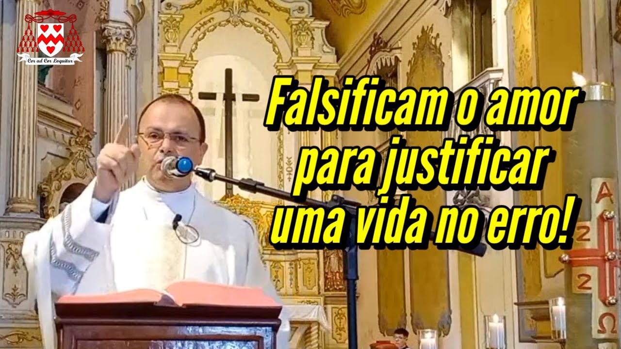 “Amar os h0m0ssexu4is não é colocar na porta da igreja uma bandeira do arco-íris…” (Padre Francisco)