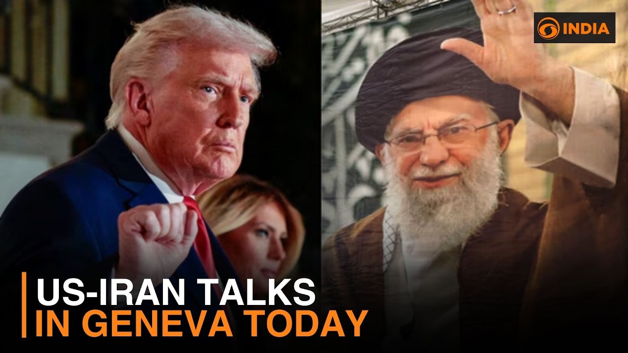 US-Iran talks in Geneva today & other updates | DD India Live