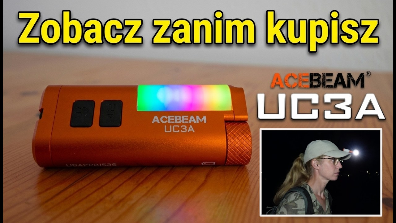 Niepozorna, ale POTĘŻNA! ⚡ Acebeam UC3A &ndash; Recenzja i cechy