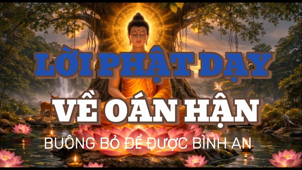 LỜI PHẬT DẠY VỀ OÁN HẬN II BUÔNG BỎ ĐỂ ĐƯỢC BÌNH AN