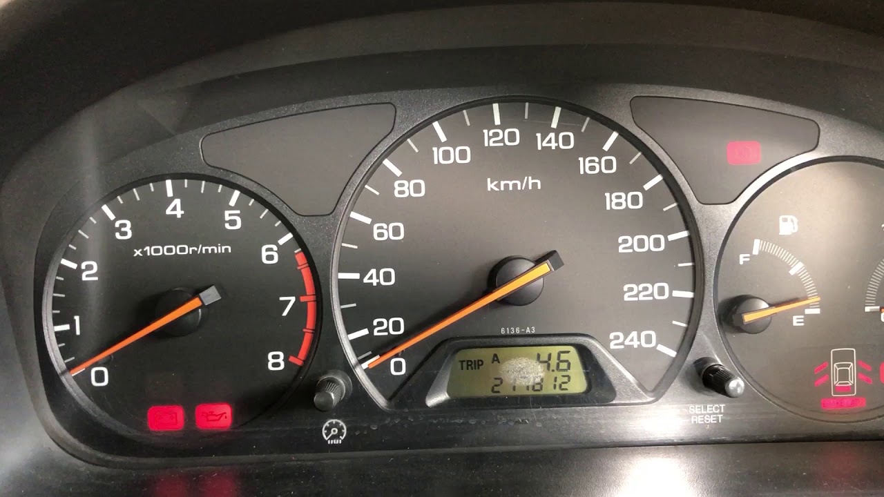 Scan Manual OBD ECU Accord 1998 - 2003 VTI S86