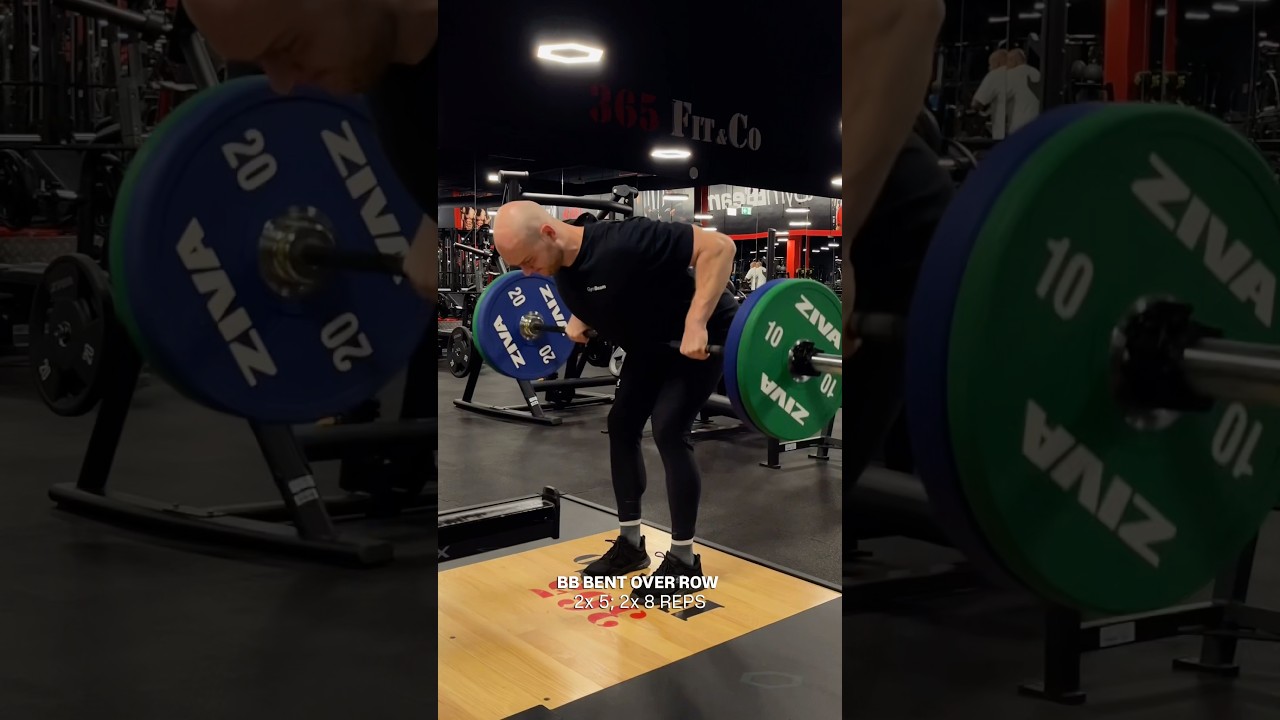 Моя текущая тренировка для тяги (1 из 2)