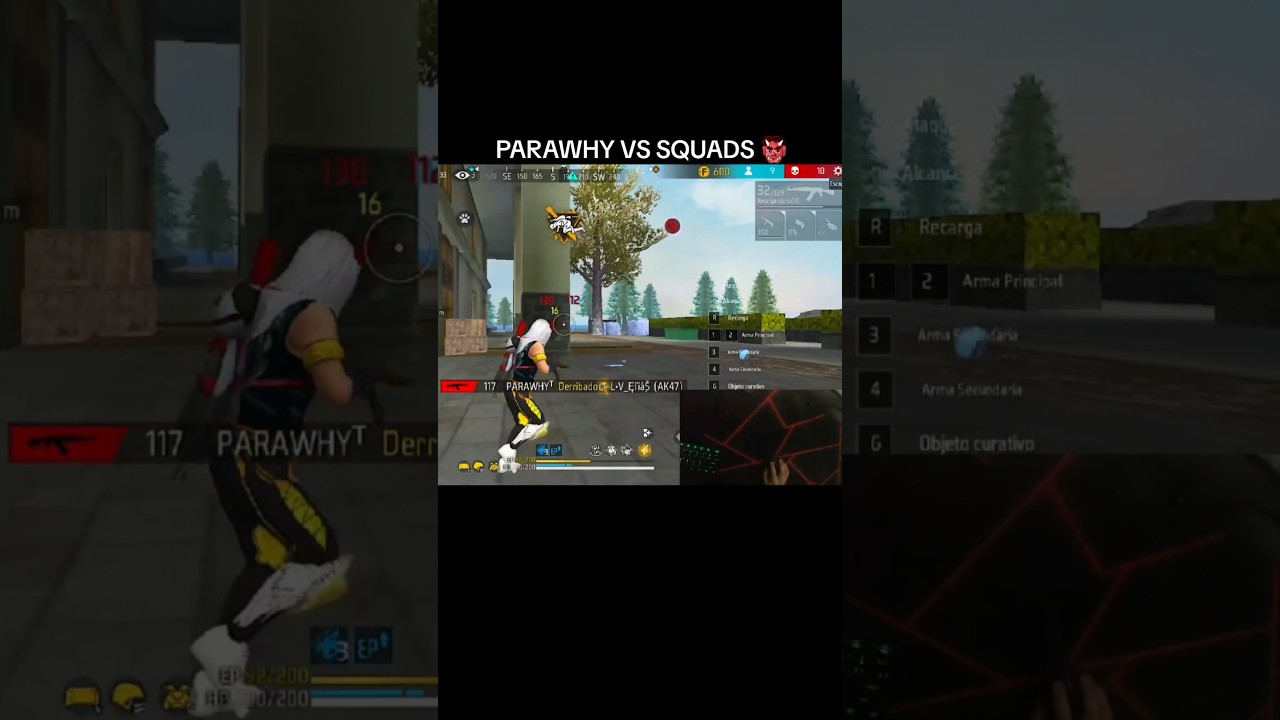 PARAWHY VS 2 SQUADS.  