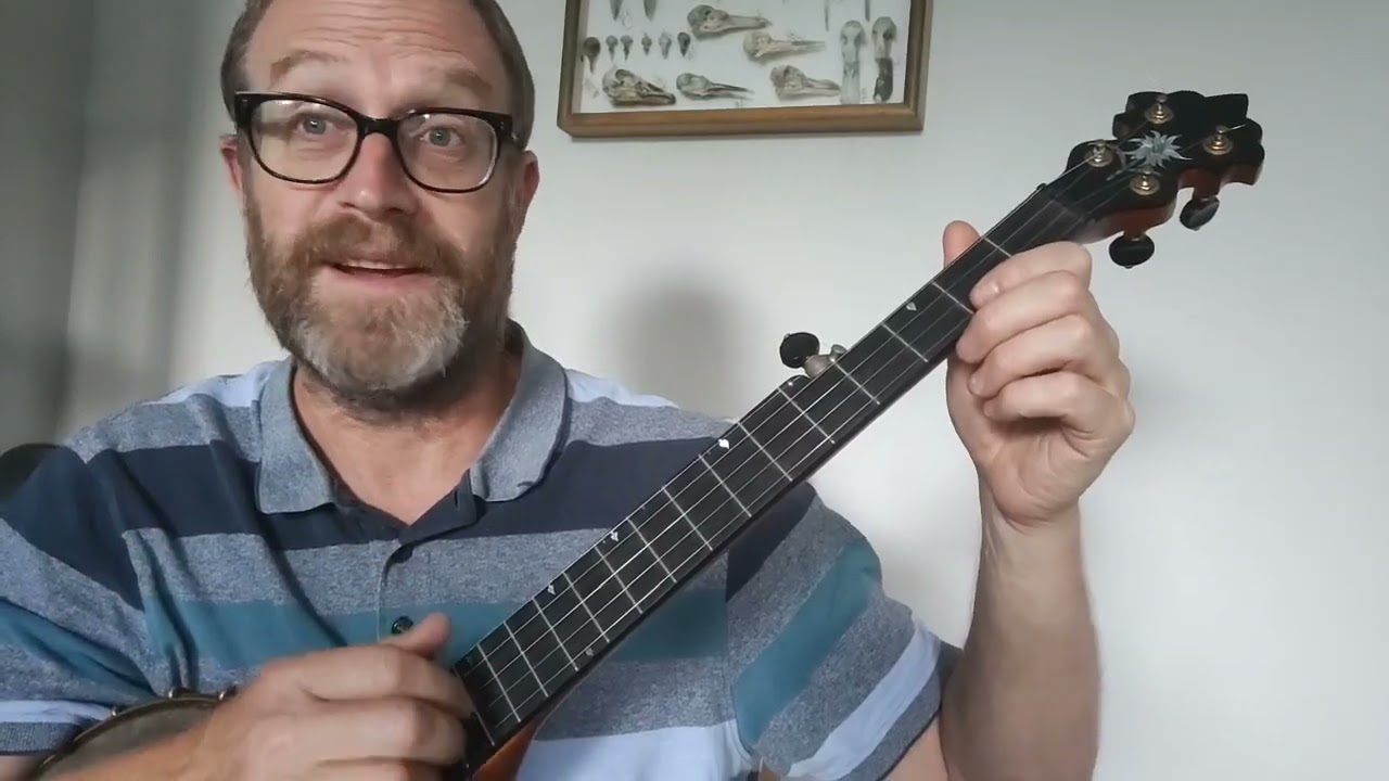 Пятнистый Пони. Прохождение банджо Clawhammer. Строй Double C.
