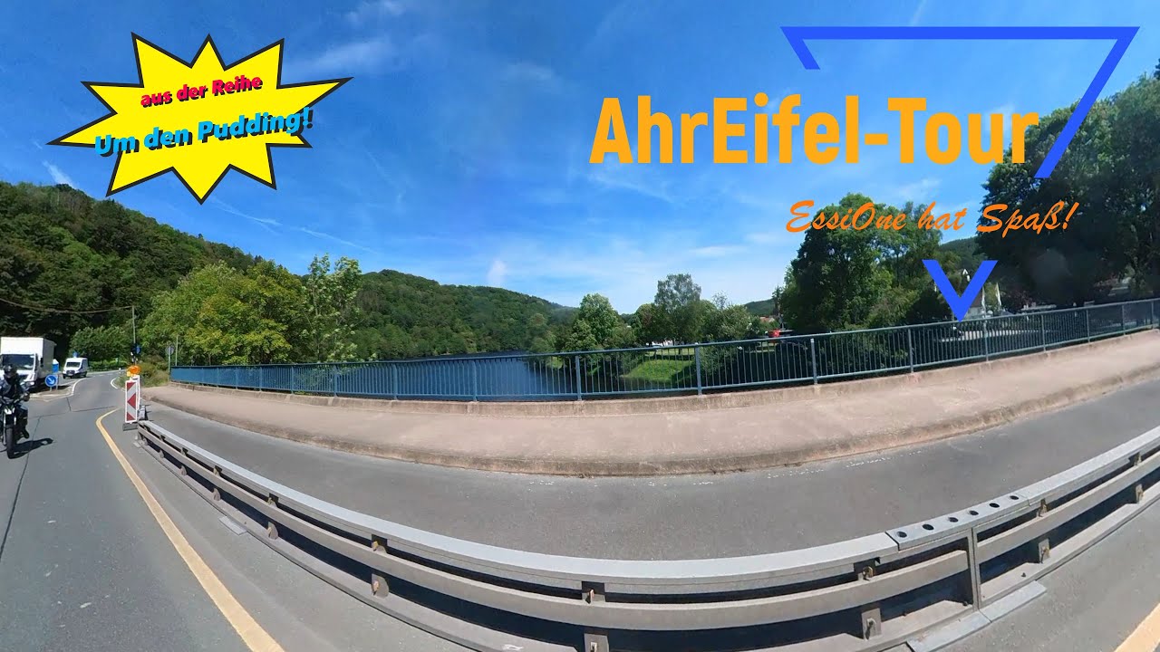 AhrEifel-Tour 2024 mit der KTM 790 advR 388km um den Pudding